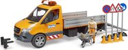 Bruder MB Sprinter Kommunalauto mit Zubehör