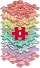Muffik Ensemble de tapis orthopédiques - Arc-en-ciel Pastel