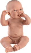 Llorens 84301 NEW BORN CHLAPČEK - realistické bábätko s celovinylovým telom - 43 cm