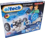 EITECH stavebnica Set s kolesami 220 delikov