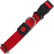 Obojok Active Dog Premium S červený 1,5x27-37cm