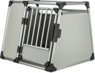 Prepravka hliník L–XL 94×75×88cm strieborno-šedá
