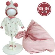 Llorens M635-78 oblečenie pre bábiku NEW BORN veľkosť 35-36 cm