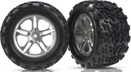 Traxxas bicykel 3.8", disk Split-Spoke H14 matný, pneu Talon (pár)