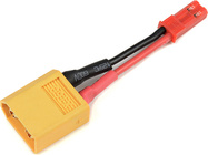 Konverzný kábel XT-60 prístroj - JST batéria 20AWG