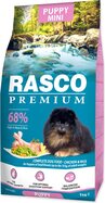 Krmivo Rasco Premium Puppy Mini kura s ryžou 1kg