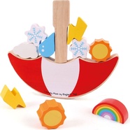 Bigjigs Toys Balančná hra Počasie