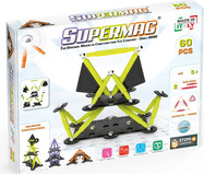 SUPERMAG magnetická stavebnica Technicolor 60ks