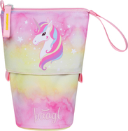 BAAGL Školský peračník Pop Up Rainbow Unicorn GRS