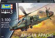 Plastic ModelKit vrtulník 04985 - AH-64A Apache (1:100)