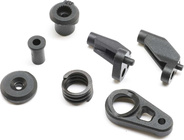 Axial držák Dig převodovky, servo saver: Capra 1.9