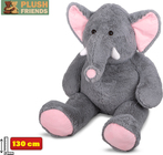 Plüsch Freunde Elefant 130cm Plüsch grau 0m+