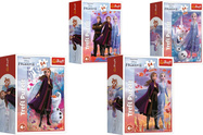 Trefl Minipuzzle 54 dielikov Frozen II 4 druhy