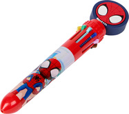 Spidey et ses amis fantastiques stylo multicolore 16 cm avec 10 couleurs