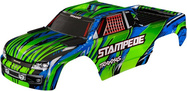 Traxxas karoséria Stampede zelená (bezsponková)