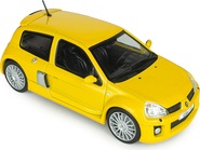 1:43 RENAULT CLIO V6 PH.2 JAUNE SIRIUS 2003 - SOLIDO