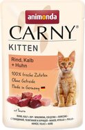 Kapsička Animonda Carny Kitten hovädzie, teľacie a kura 85 g