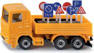 SIKU Blister - LKW mit Verkehrszeichen