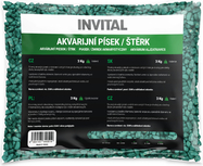 Akvarijný štrk zelený 4-8mm 3kg