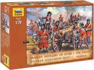 Wargames (AoB) figurky 8058 - Russ. Artillery Peter the Great (1:72)