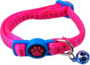 Obojok Magic Cat Nylon XS ružový 1x19-31cm