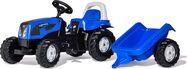 Rollytoys Šliapací traktor Rolly Kid Landini modrý s vlekom