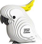 EUGY Kakadu puzzle 3D in cartone