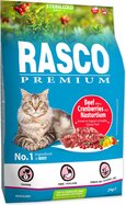 Krmivo Rasco Premium Sterilized hovädzie s brusnicou a kapucínkou 2kg