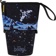 BAAGL Schulmäppchen Pop Up Pixel Space GRS