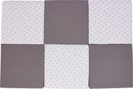 Tappetino da gioco pieghevole imbottito per bambini 5 in 1, Bunny