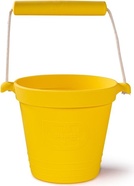 Bigjigs Toys Plážové vedierko žlté