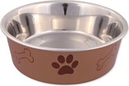 Miska Trixie nerezová plastový povrch 14cm 400ml