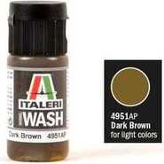 Italeri wash akryl 4951AP - Dark brown 20ml