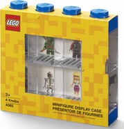 LEGO® zberateľská skrinka na 8 minifigúrok - modrá