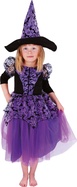 Costum pentru copii vrăjitoare violet (S)