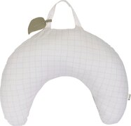 Cuscino per gravidanza e allattamento Mini Moon, Grid