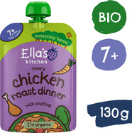 Ella's Kitchen BIO Pečené kura s plnkou (130 g)