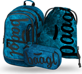 BAAGL SADA 3 Core Ocean: Rucksack, Waschbeutel, Tasche