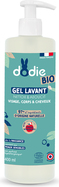 Dodie Organic Kinderwaschgel für Haare, Körper und Gesicht 3 in 1 (400 ml)