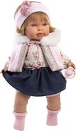 Llorens 42170 CARLA - muñeca realista con sonidos y cuerpo de tela suave