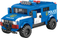 Stavebnica Auto policajné 17 cm