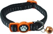 Obojok Magic Cat Nylon XS čierny 1x19-31cm