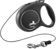Vodítko Flexi Black Design lanko XS čierne 3m