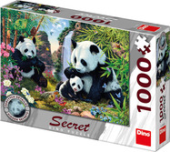 Dino PANDY 1000 secret collection Puzzle NOVÉ