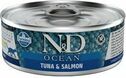 N&amp;D CAT OCEAN Adult Tuna &amp; Salmon 70g