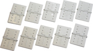 Nylon zsanér acélcsappal 22x33mm (10)