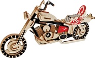 Woodcraft 3D-Holzpuzzle Motorrad HD I Farbe