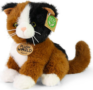 Gatto di peluche 20 cm ECO-FRIENDLY PLUSH WORLD