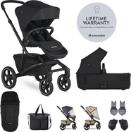 EASYWALKER Poussette combinée Jimmey Pepper Black XXL RWS