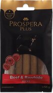 Prospera Plus Leckerbissen Rindfleisch und rohe Haut Stange 5Stk 7,5cm